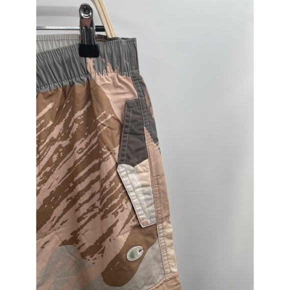 NWT Zumiez Champion Eco Camo Parachute Pants Men's Medium Natural 100% Cotton - Picture 7 of 15